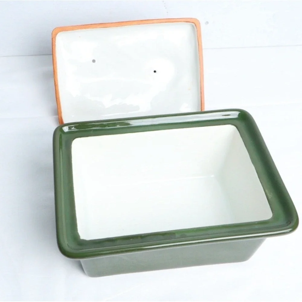 VTG French Pillivuyt Duck Terrine Tureen Covered Casserole Dish RARE